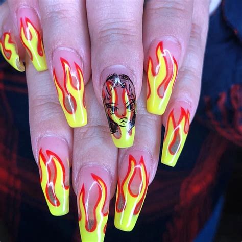 fire nail designs|best fire nail designs.